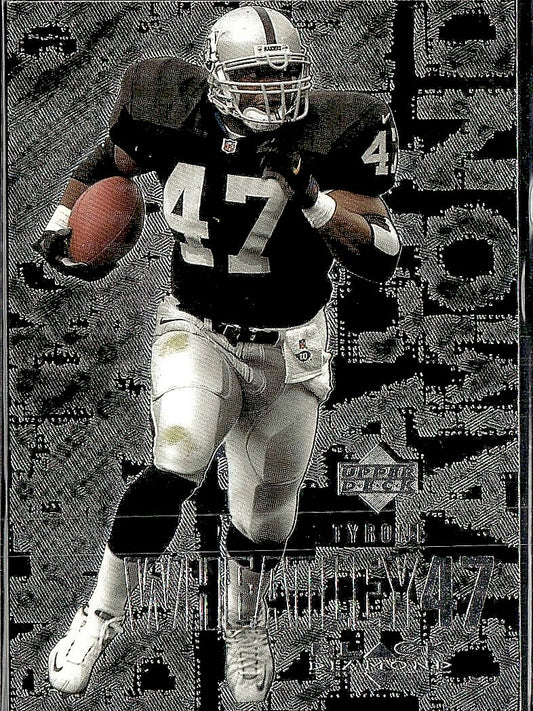 2000 Upper Deck Black Diamond #82 Tyrone Wheatley
