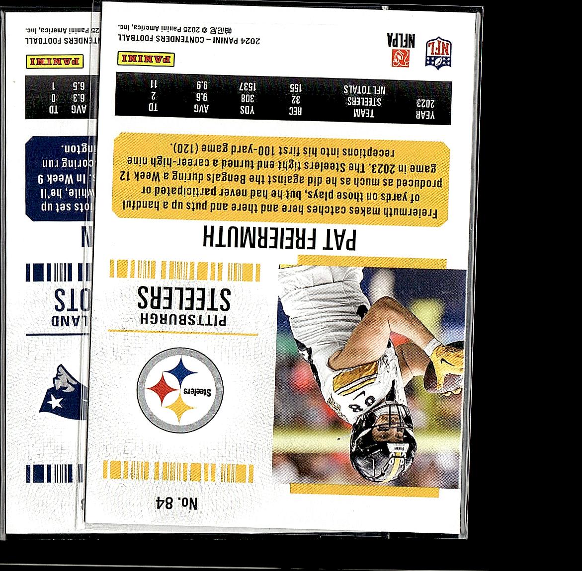 2024 Panini Contenders #68 Rhamondre Stevenson Game Ticket Bronze