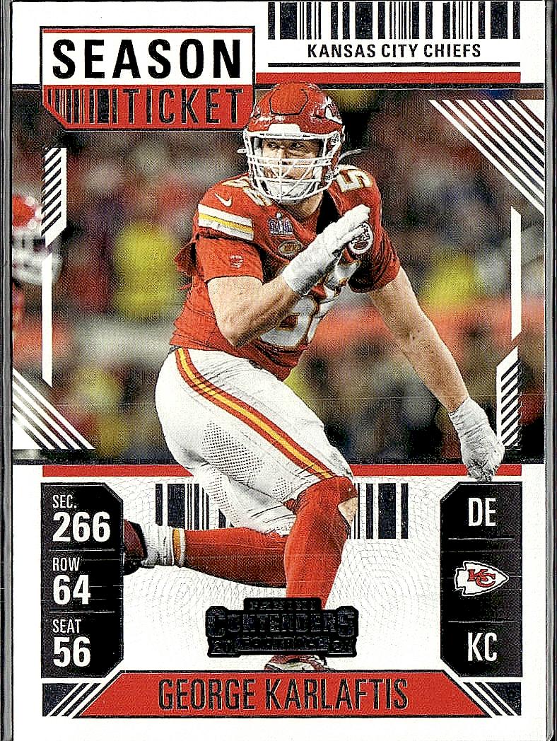 2024 Panini Contenders #51 George Karlaftis Retail