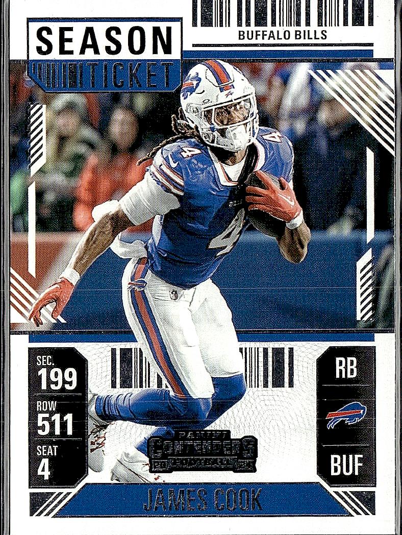 2024 Panini Contenders #10 James Cook Retail