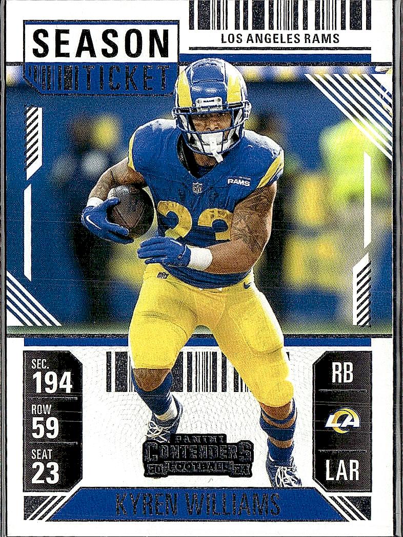 2024 Panini Contenders #60 Kyren Williams