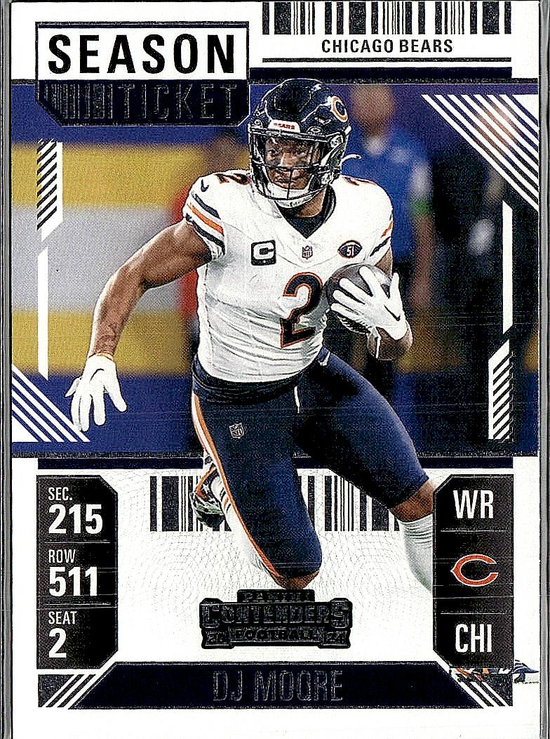 2024 Panini Contenders #18 DJ Moore Retail