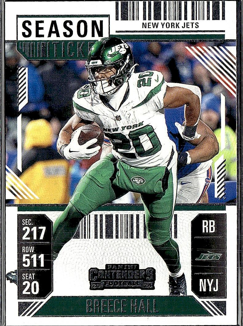 2024 Panini Contenders #76 Breece Hall