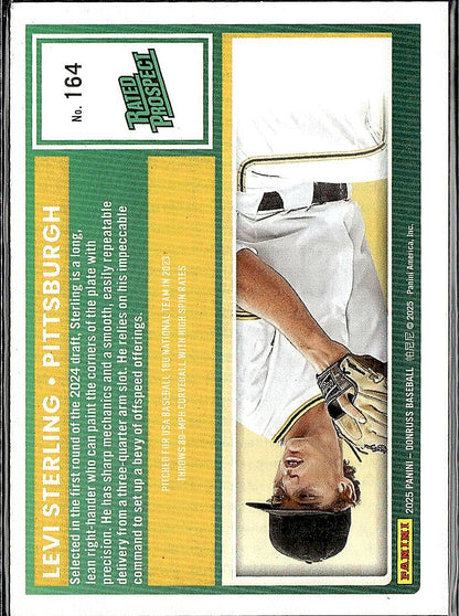 2025 Donruss #164 Levi Sterling Blue #/149