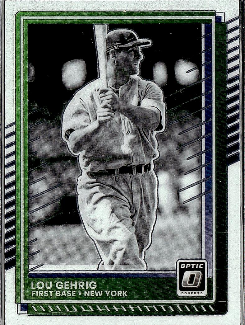 2025 Donruss #55 Lou Gehrig Optic