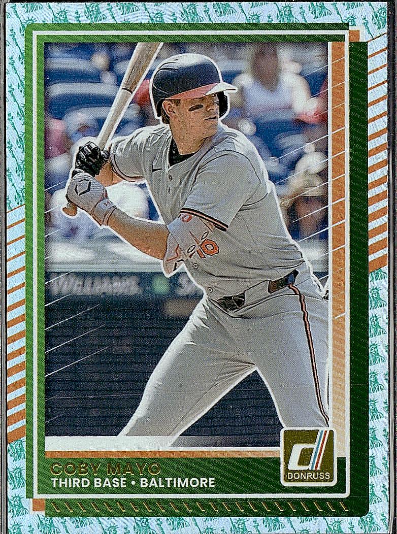2025 Donruss #5 Coby Mayo Liberty