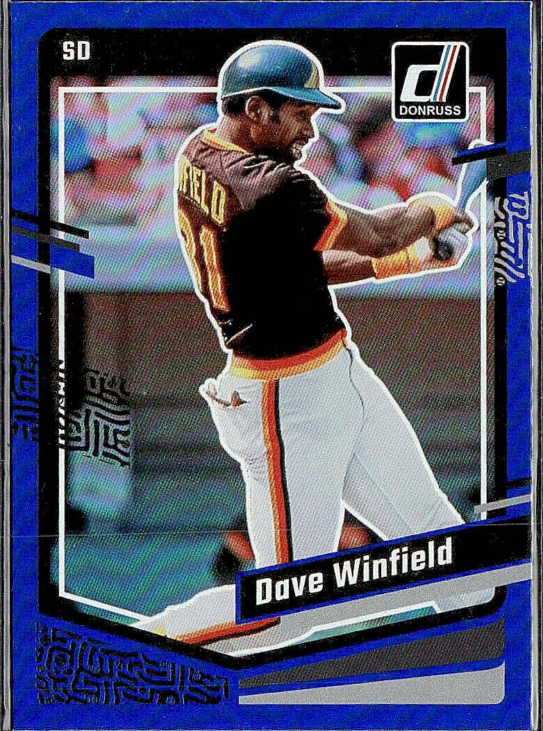2023 Donruss #207 Dave Winfield Holo Blue