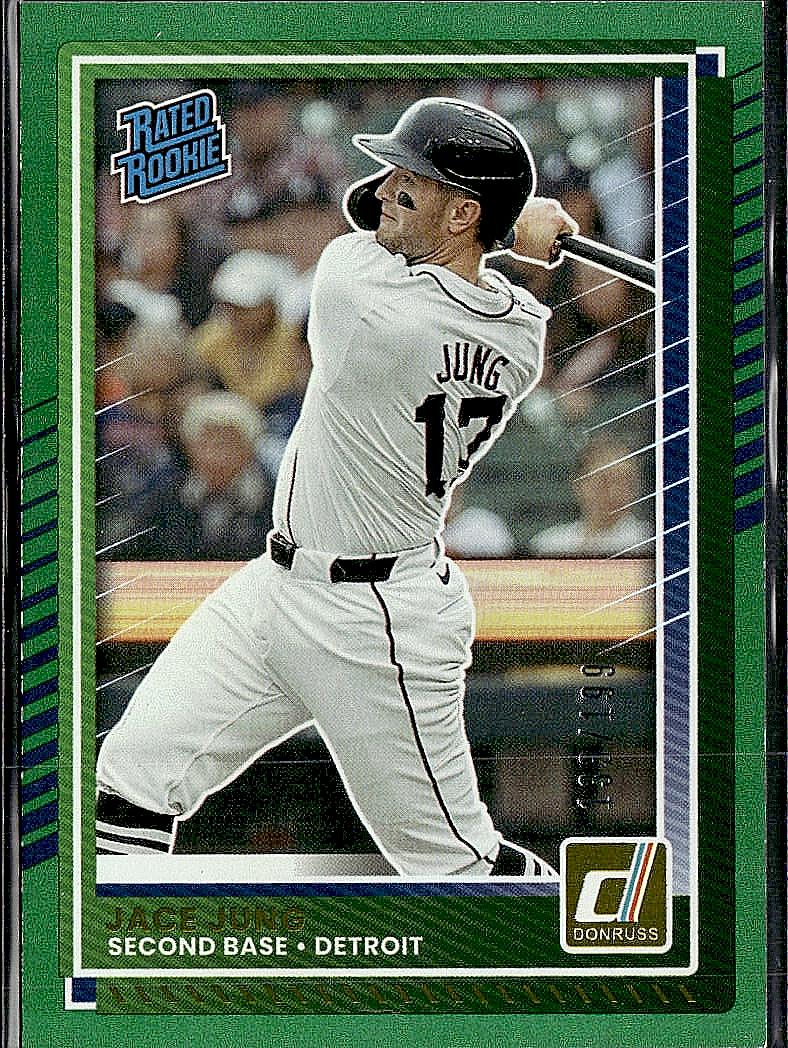 2025 Donruss #52 Jace Jung Green #/199