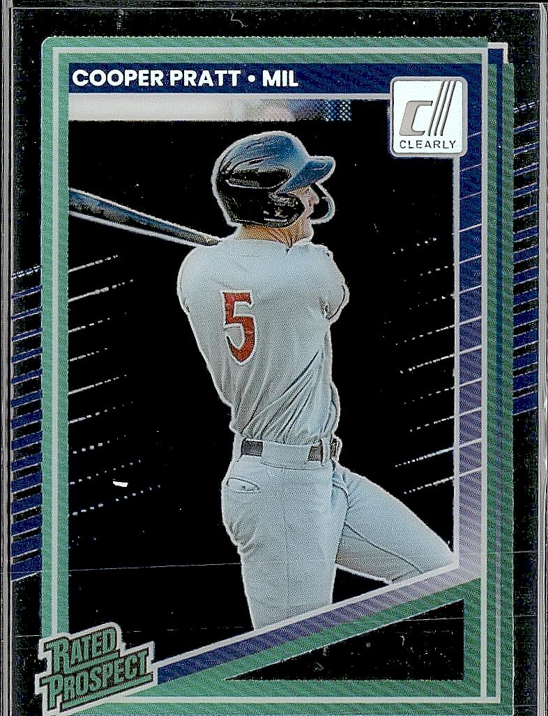2025 Donruss #114 Cooper Pratt Clearly Rated Prospects