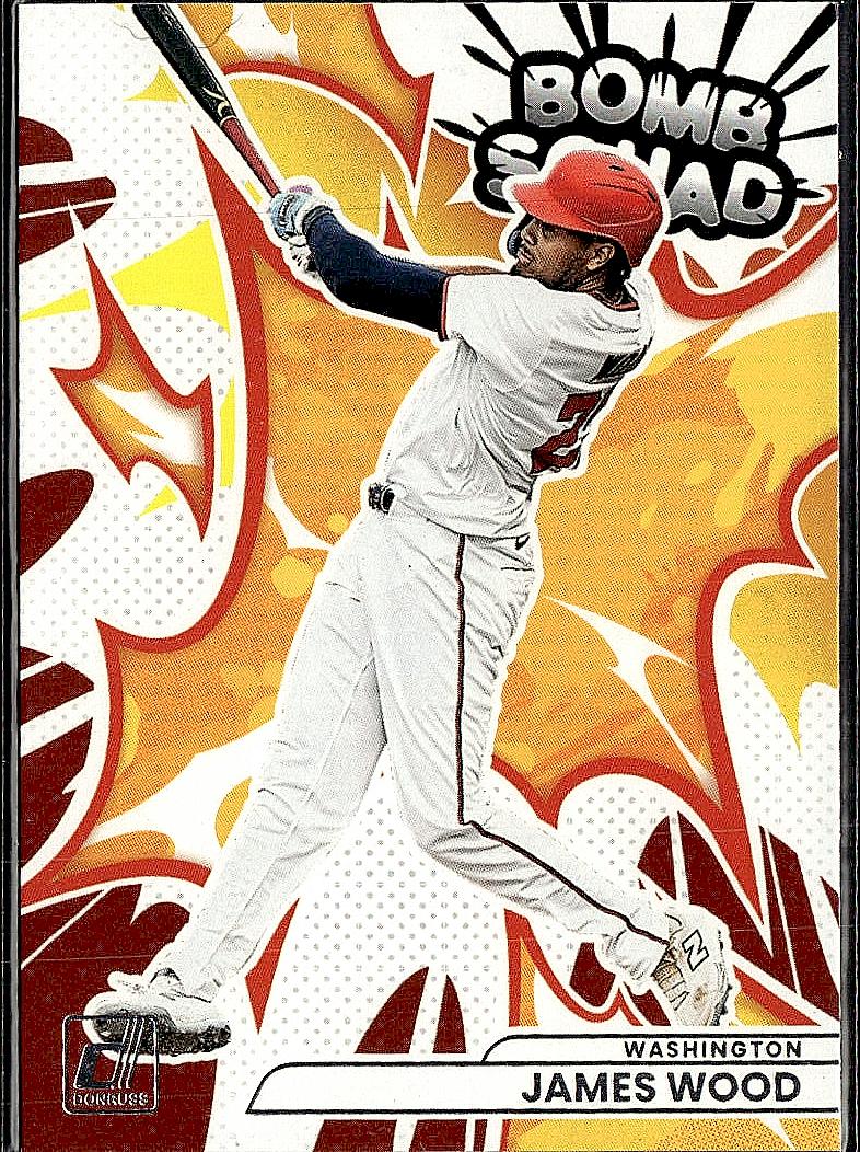 2026 Donruss #19 James Wood Bomb Squad