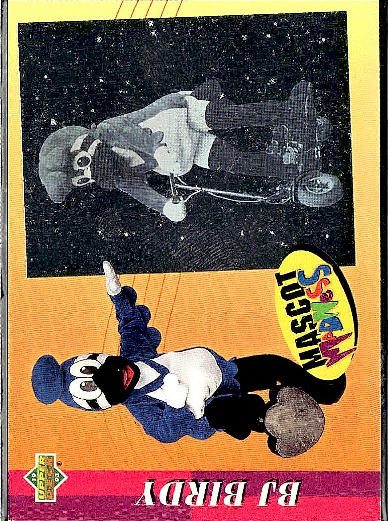 1993 Upper Deck Fun Pack #4 BJ Birdy Mascot Madness