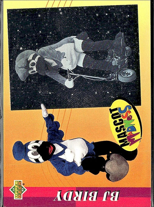 1993 Upper Deck Fun Pack #4 BJ Birdy Mascot Madness