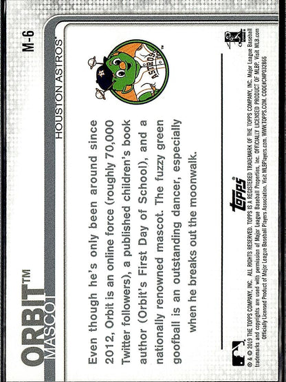 2019 Topps Opening Day #M-16 Mr. Red Mascots