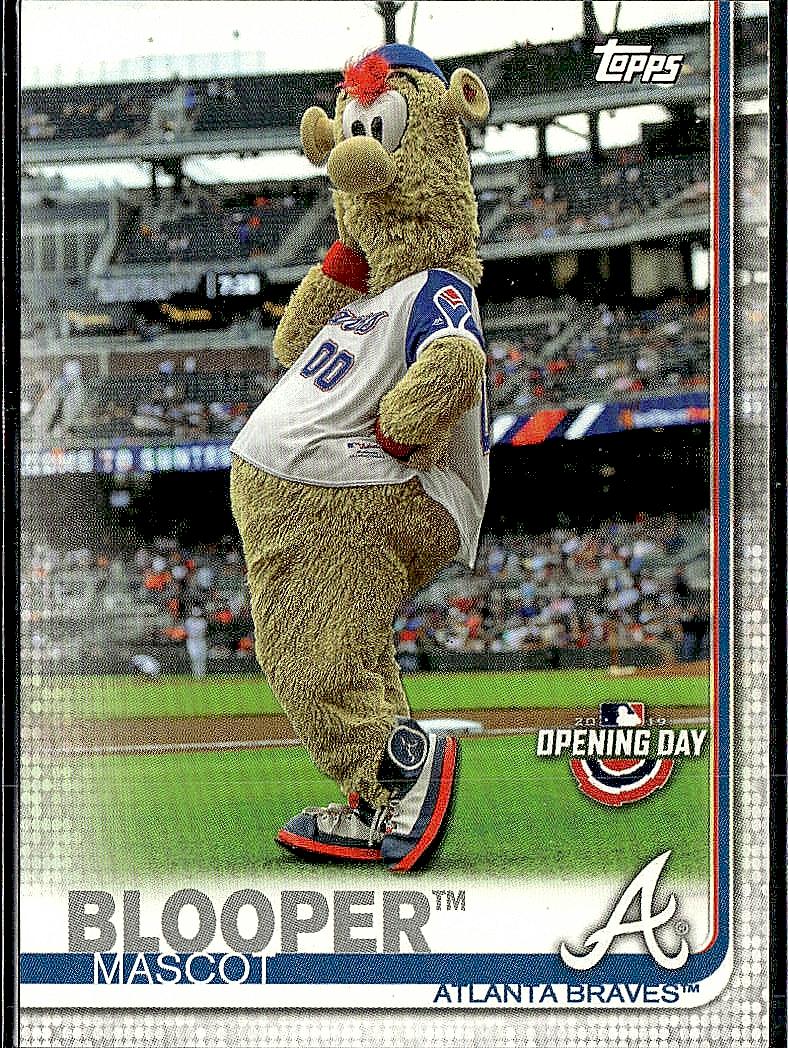 2019 Topps Opening Day #M-1 Blooper Mascots