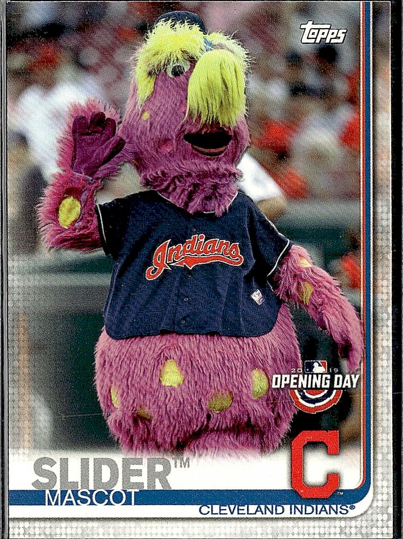 2019 Topps Opening Day #M-2 Slider Mascots
