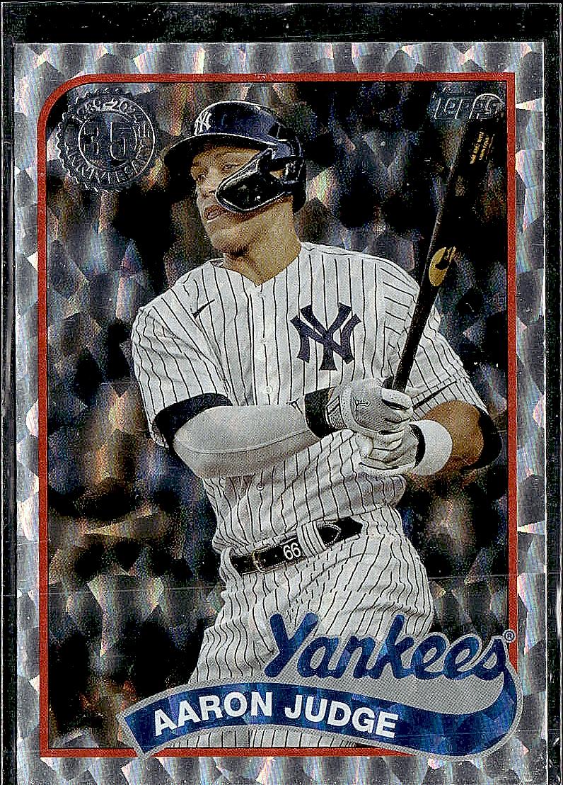 2024 Topps #89B-31 Aaron Judge 1989 Topps Baseball Foil