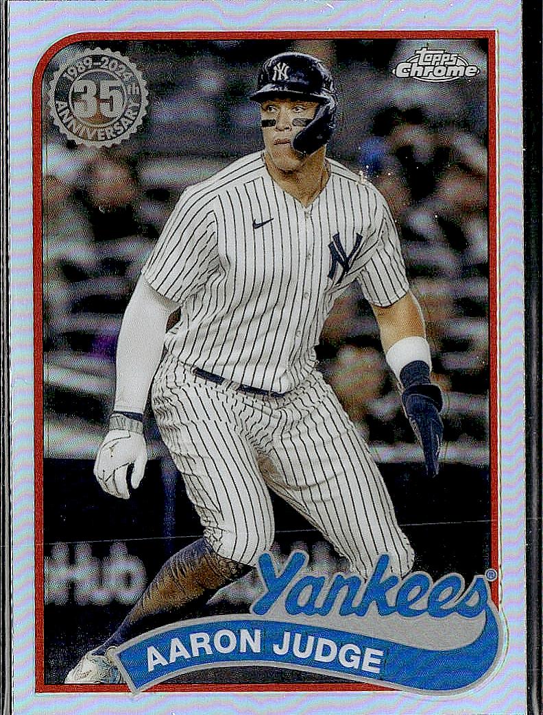 2024 Topps Chrome #89CB-2 Aaron Judge Holo