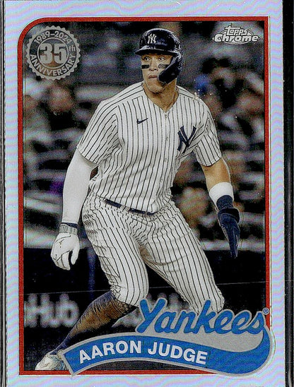 2024 Topps Chrome #89CB-2 Aaron Judge Holo