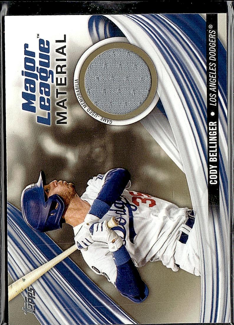 2023 Topps  Cody Bellinger Major League Material Gold #/50