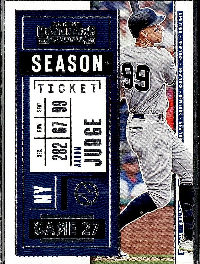 2020 Panini Contenders #54 Aaron Judge