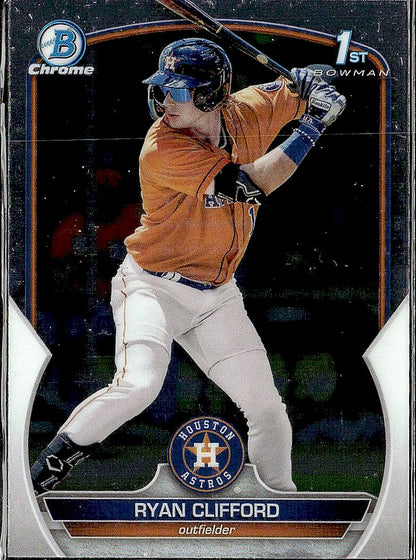 2023 Bowman #BCP-10 Ryan Clifford Chrome Prospects