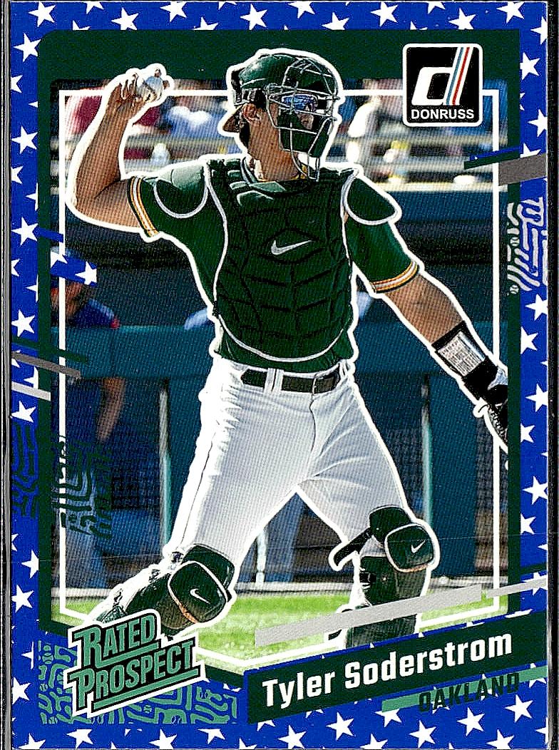 2023 Donruss #68 Tyler Soderstrom Independence Day