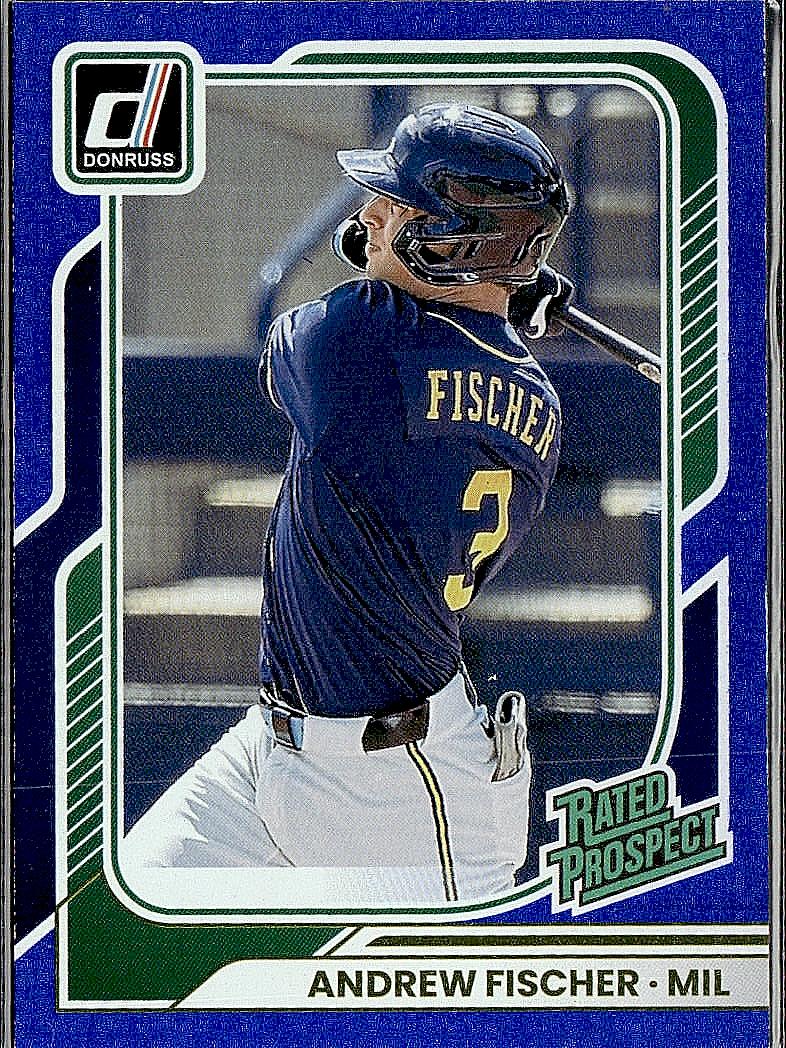 2026 Donruss #102 Andrew Fischer Blue #/149