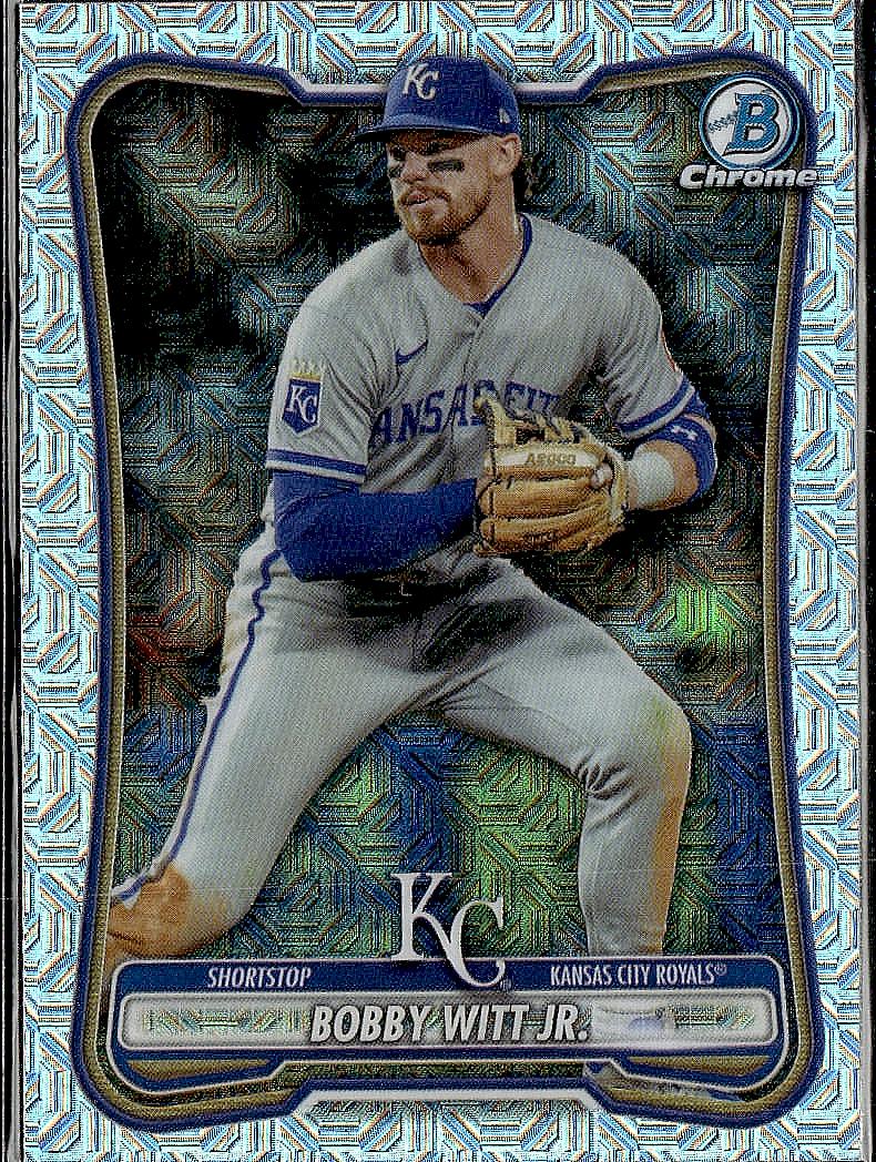 2026 Bowman #25 Bobby Witt Jr. Chrome Mojo Refractors