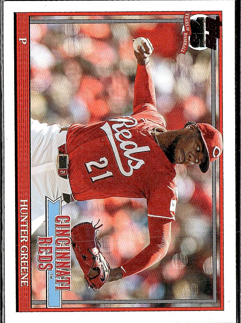 2026 Topps  Hunter Greene 1991 Topps Baseball 35th Anniversary