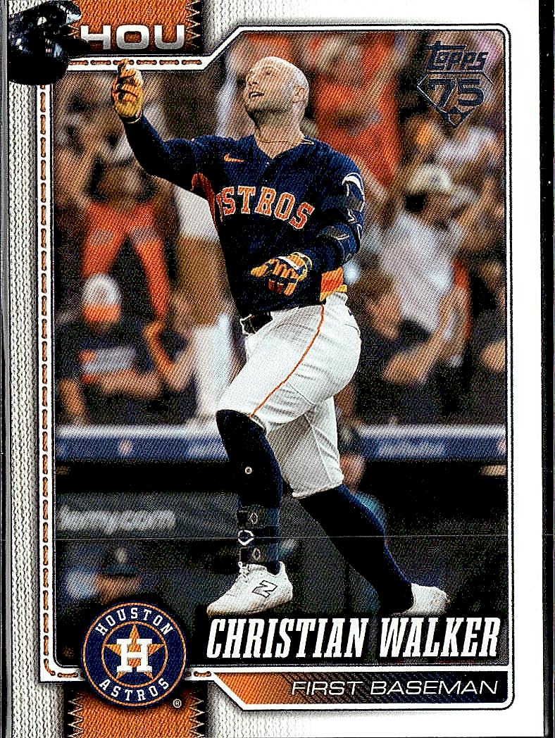2026 Topps #495 Christian Walker