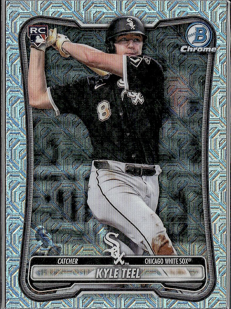 2026 Bowman #19 Kyle Teel Chrome Mojo Refractors