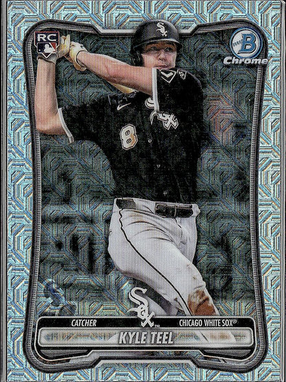 2026 Bowman #19 Kyle Teel Chrome Mojo Refractors