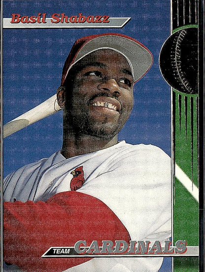 1993 Stadium Club St. Louis Cardinals #23 Basil Shabazz