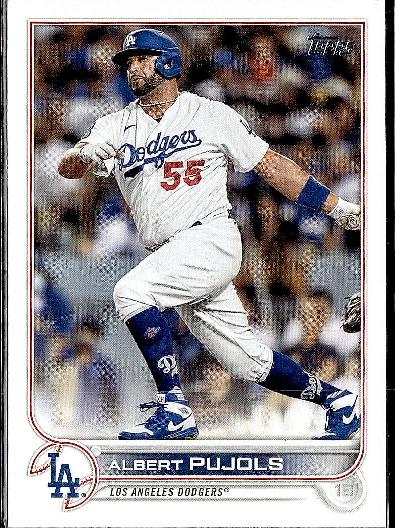 2022 Topps (Series One) 5x7 #237 Albert Pujols #/49