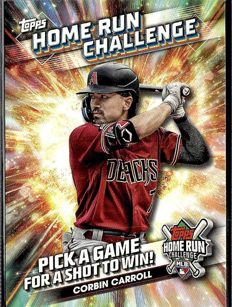 2024 Topps #HRC-3 Corbin Carroll Home Run Challenge (Series One)