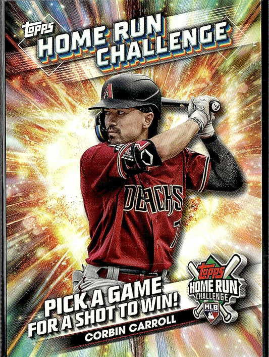 2024 Topps #HRC-3 Corbin Carroll Home Run Challenge (Series One)