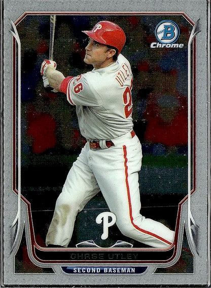 2014 Bowman Chrome #123 Chase Utley