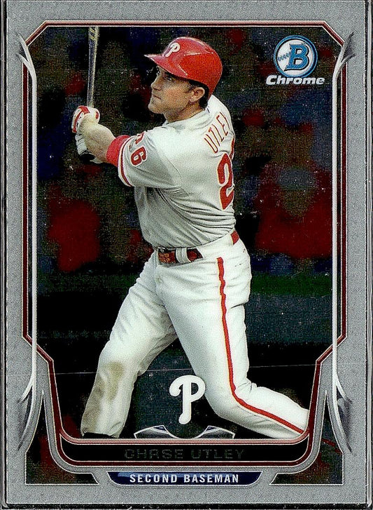 2014 Bowman Chrome #123 Chase Utley