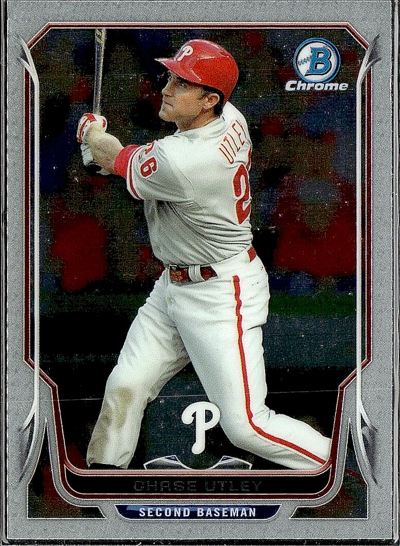 2014 Bowman Chrome #123 Chase Utley