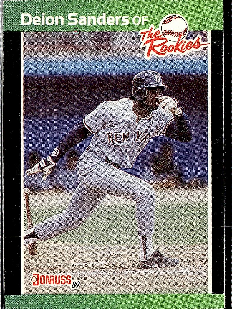 1989 Donruss The Rookies #6 Deion Sanders