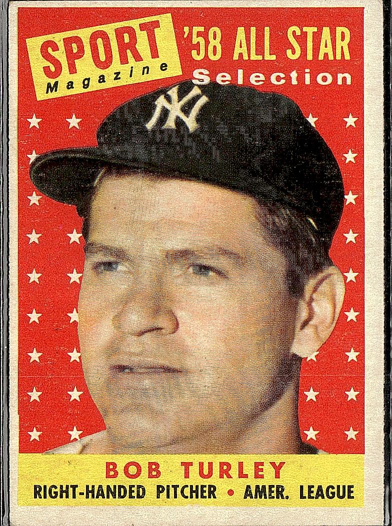 1958 Topps #493 Bob Turley