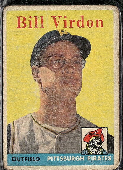 1958 Topps #198 Bill Virdon