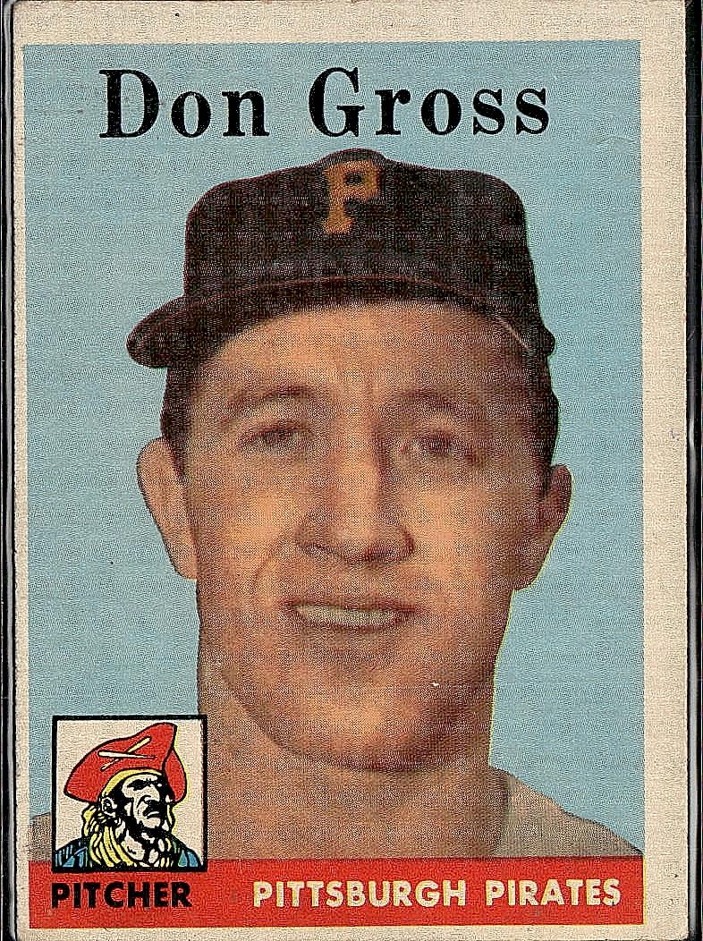 1958 Topps #172 Don Gross