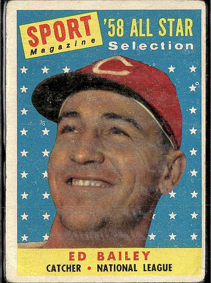 1958 Topps #490 Ed Bailey