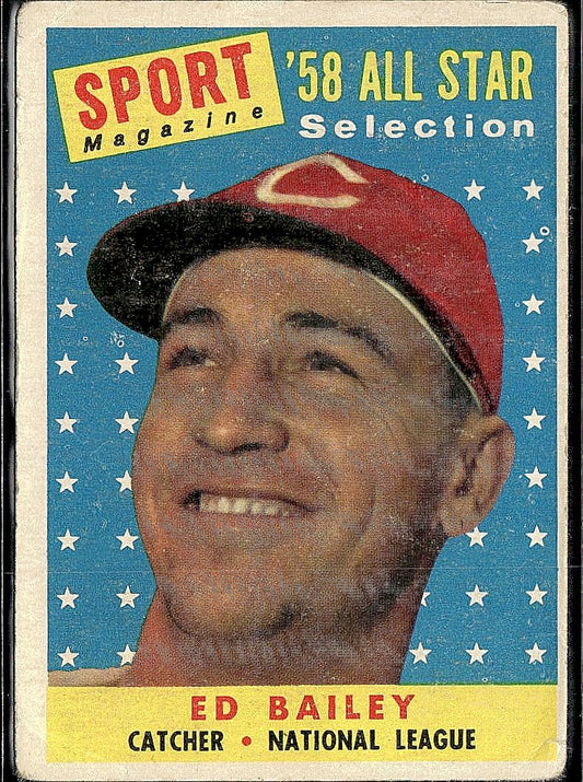 1958 Topps #490 Ed Bailey