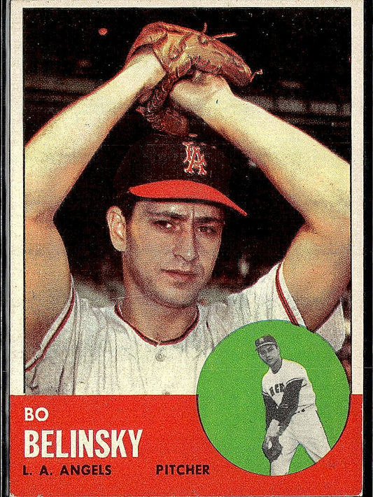 1963 Topps #33 Bo Belinsky