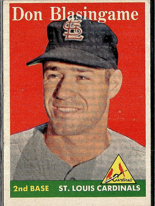 1958 Topps #199 Don Blasingame