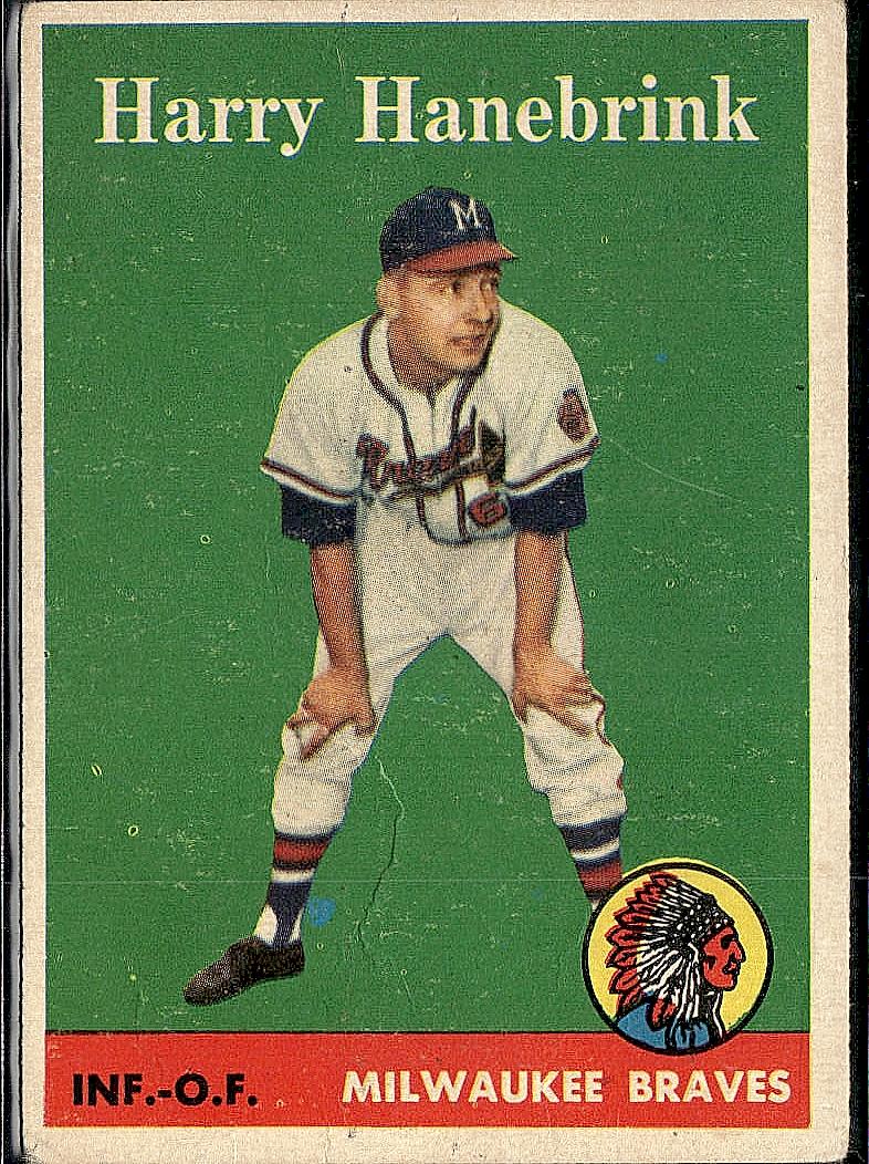1958 Topps #454 Harry Hanebrink