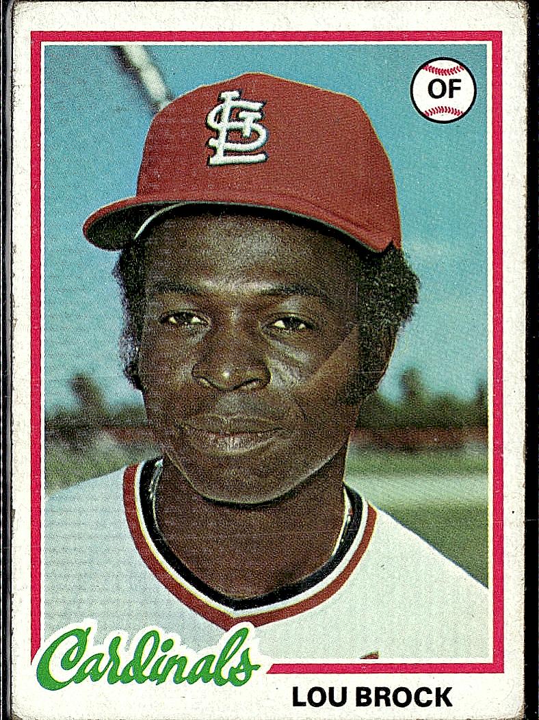 1978 Topps #170 Lou Brock