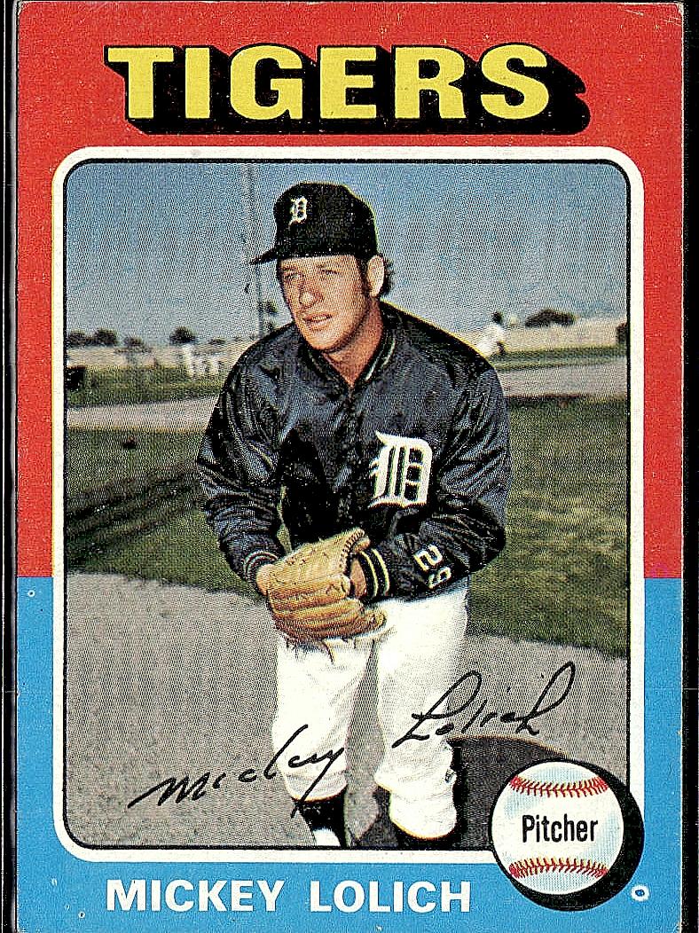 1975 Topps #245 Mickey Lolich